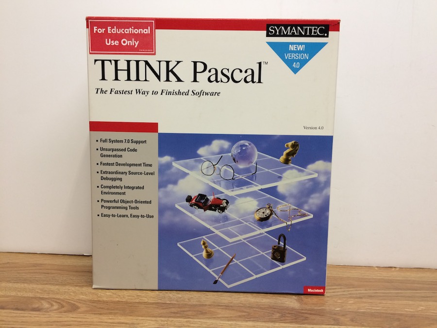 THINK Pascal Version 4.0
