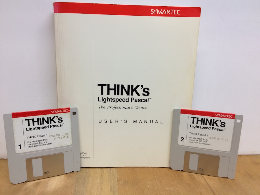 THINK's Lightspeed Pascal Version 2.01