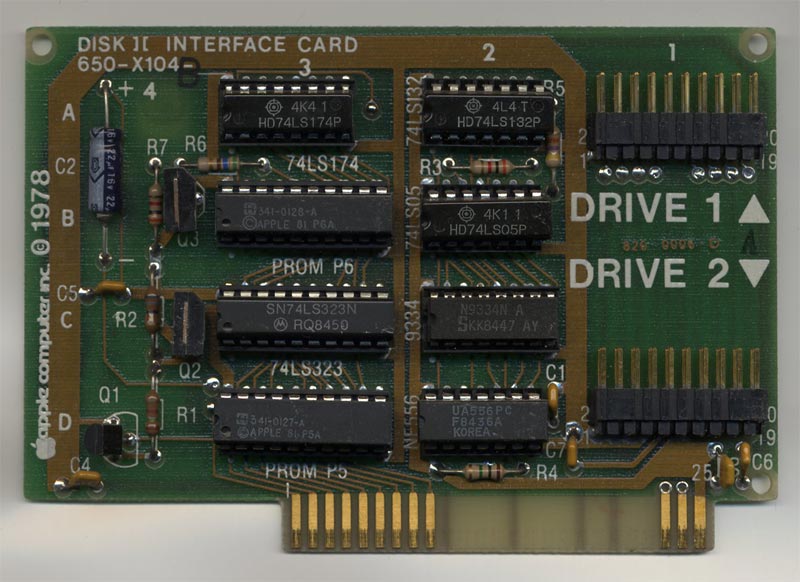 Apple Disk II Interface Card – Apple Rescue of Denver