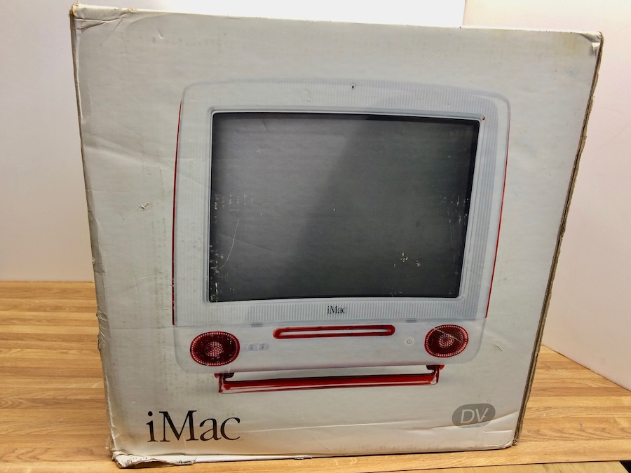 iMac G3 DV (Summer 2000) – New In Box – Apple Rescue of Denver