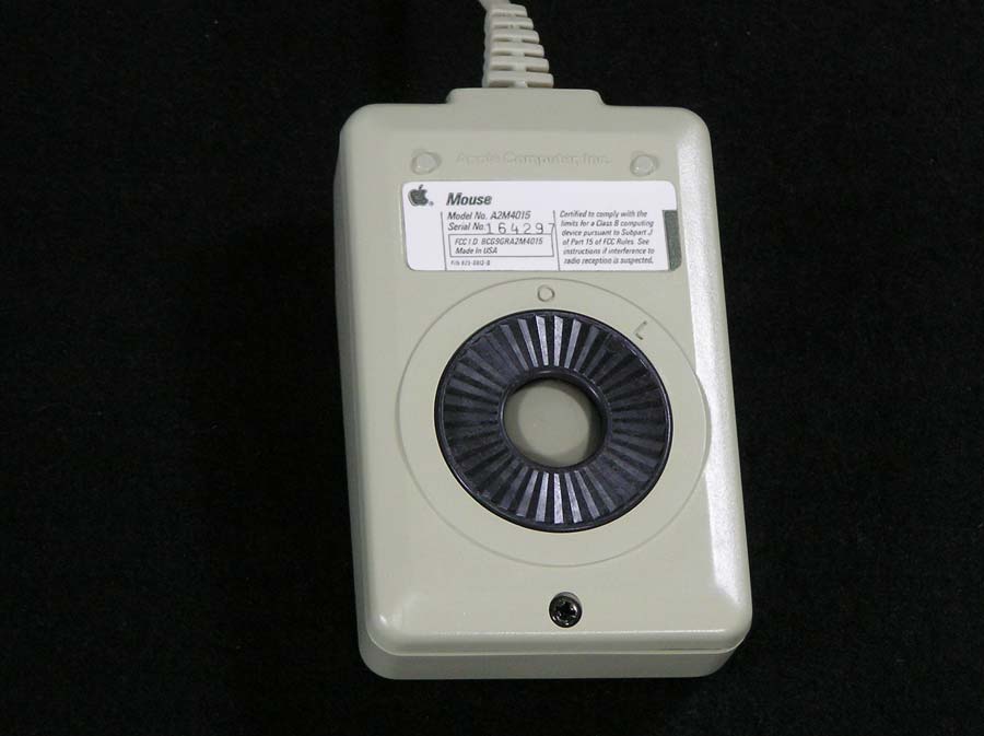 Apple Mouse IIc – Apple Rescue of Denver
