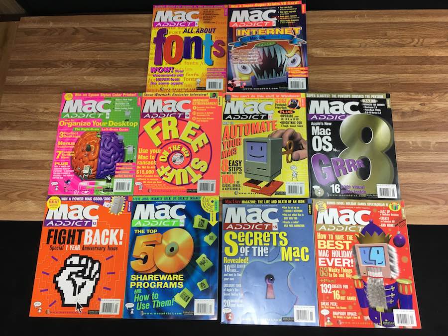 MacAddict Magazine And CD – Apple Rescue of Denver