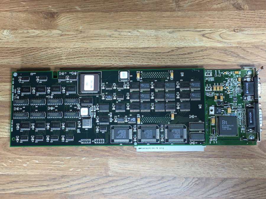 RasterOps MediaTime Display Adapter, MoviePak, and Video Expander