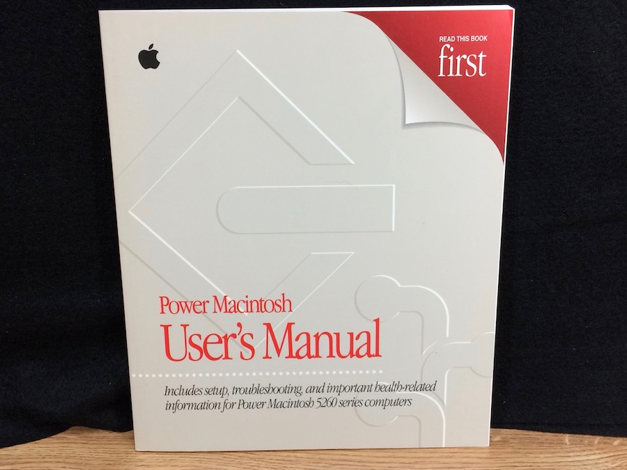 Power Macintosh 5500 Series User's Manual – Apple Rescue of Denver