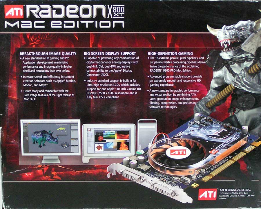 Power Mac G5 ATI Radeon X800XT Video Card – Apple Rescue of Denver