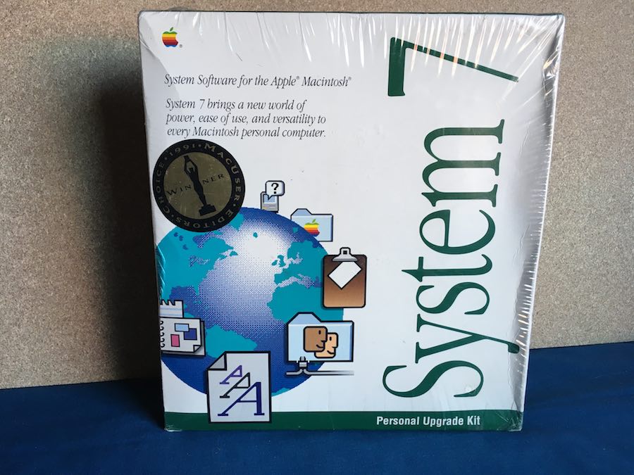 Macintosh System 7 Personal Upgrade Kit – Apple Rescue of Denver