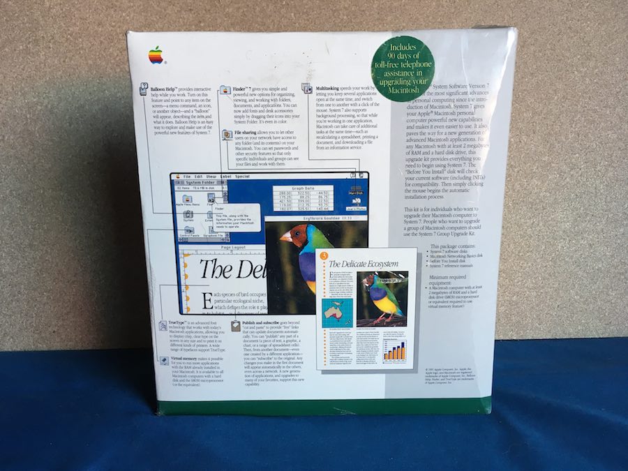 Macintosh System 7 Personal Upgrade Kit – Apple Rescue of Denver