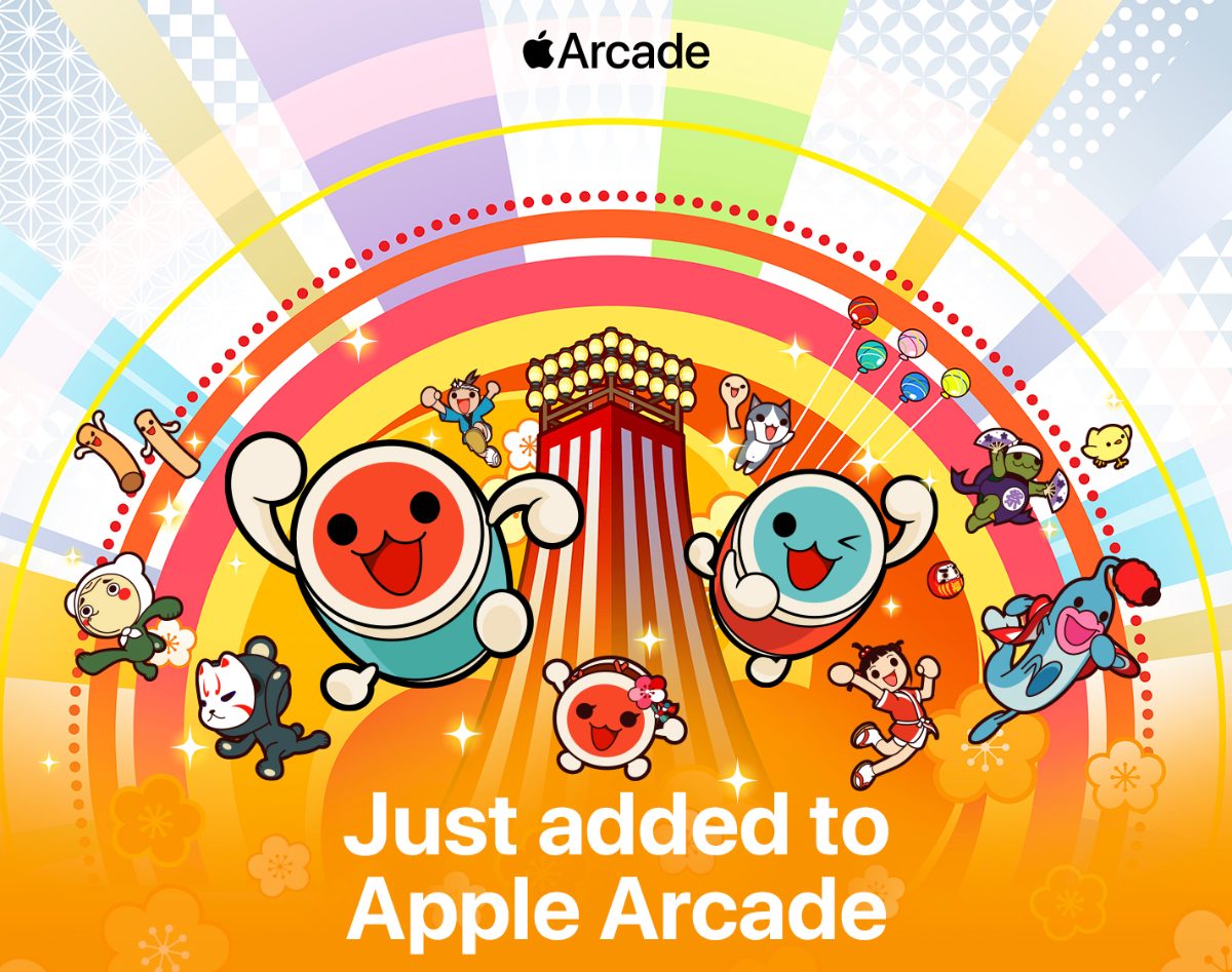 Taiko no Tatsujin Pop Tap Beat now available on Apple Arcade