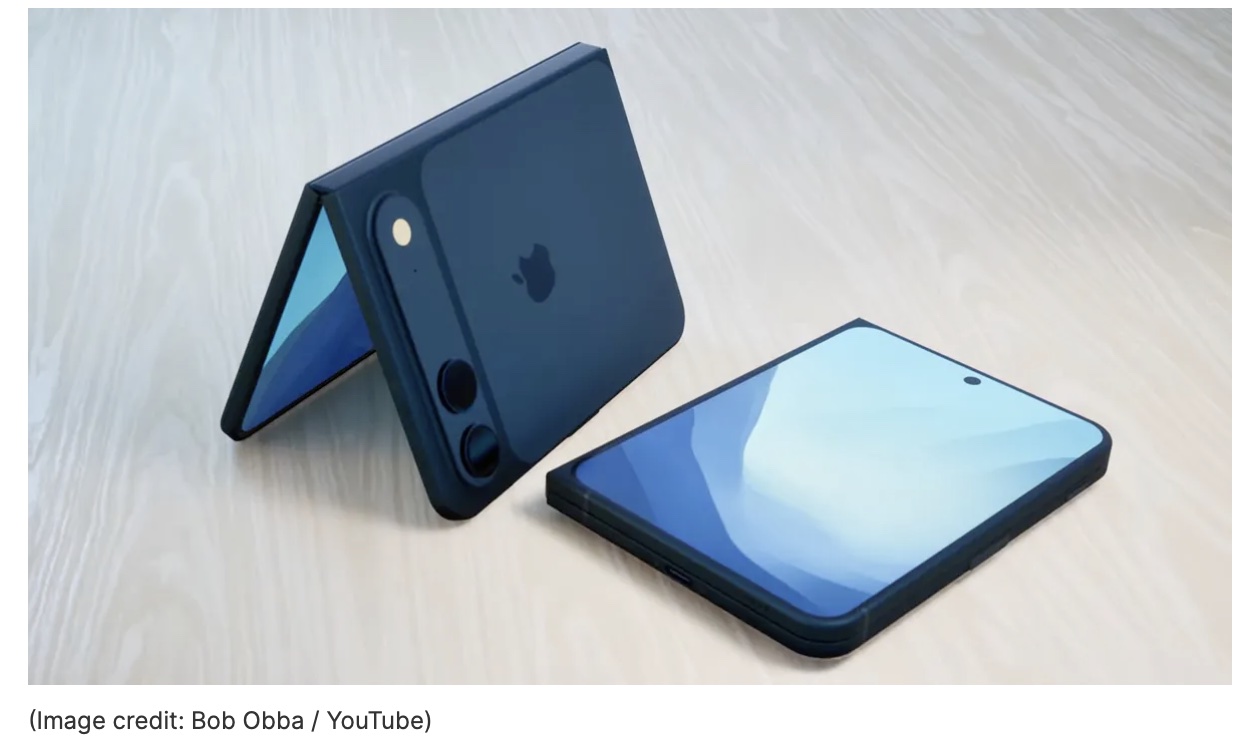 Production of the first foldable iPhone is purportedly slow due to