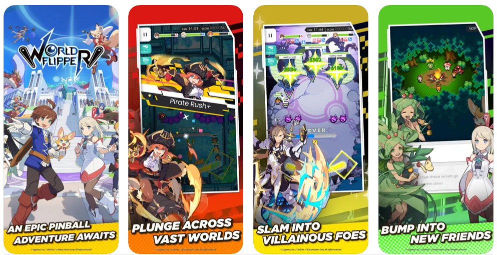 World Flipper Por Fin Est Disponible Para IOS Y Android Applicantes World Flipper Android Ios Juego 