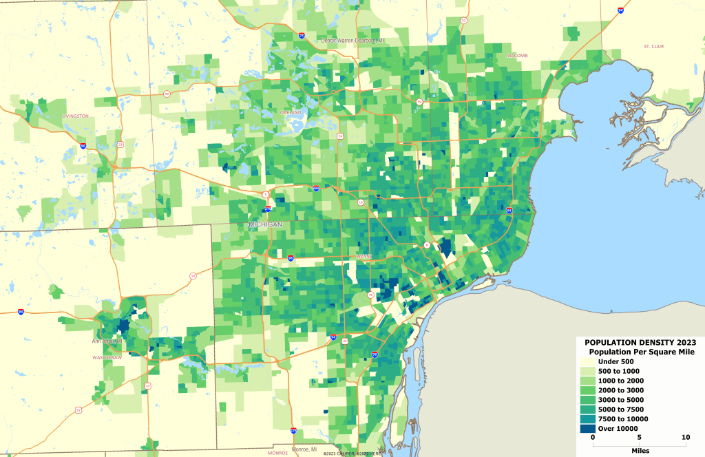 Detroit Applied Geographic Solutions Detroit Density 2023 1024x664 