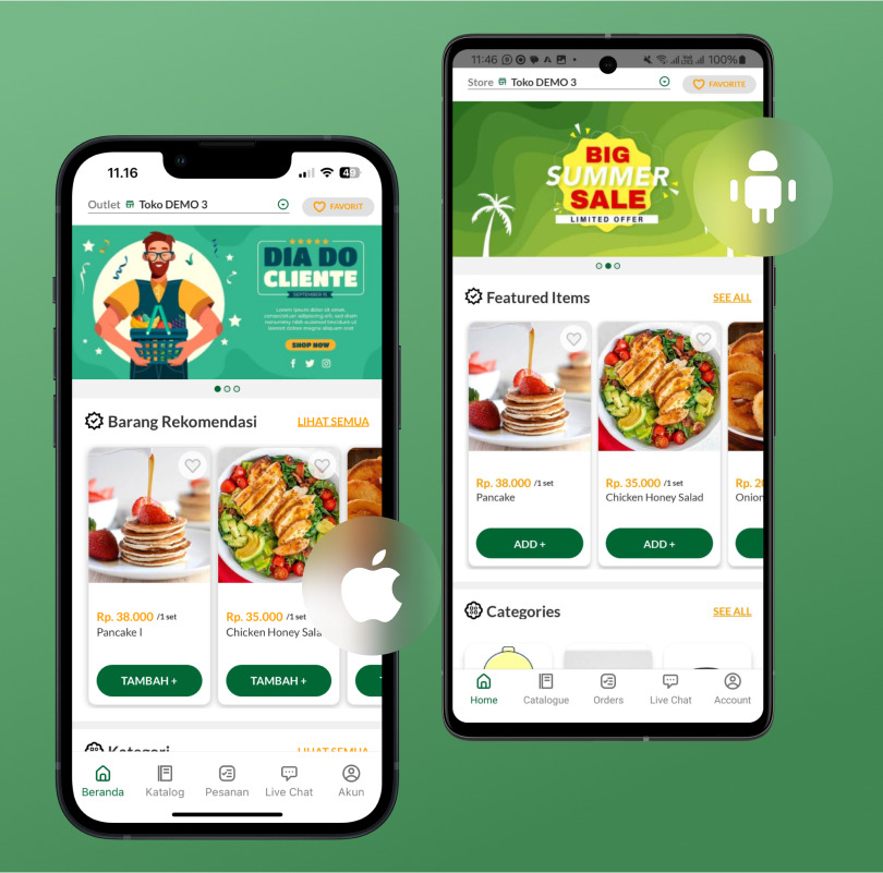 Android & iOS Support