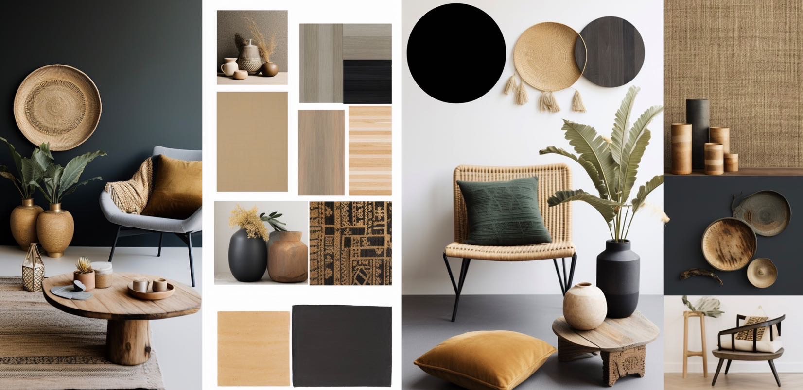 Moodboard IA deco AI intelligence artificielle