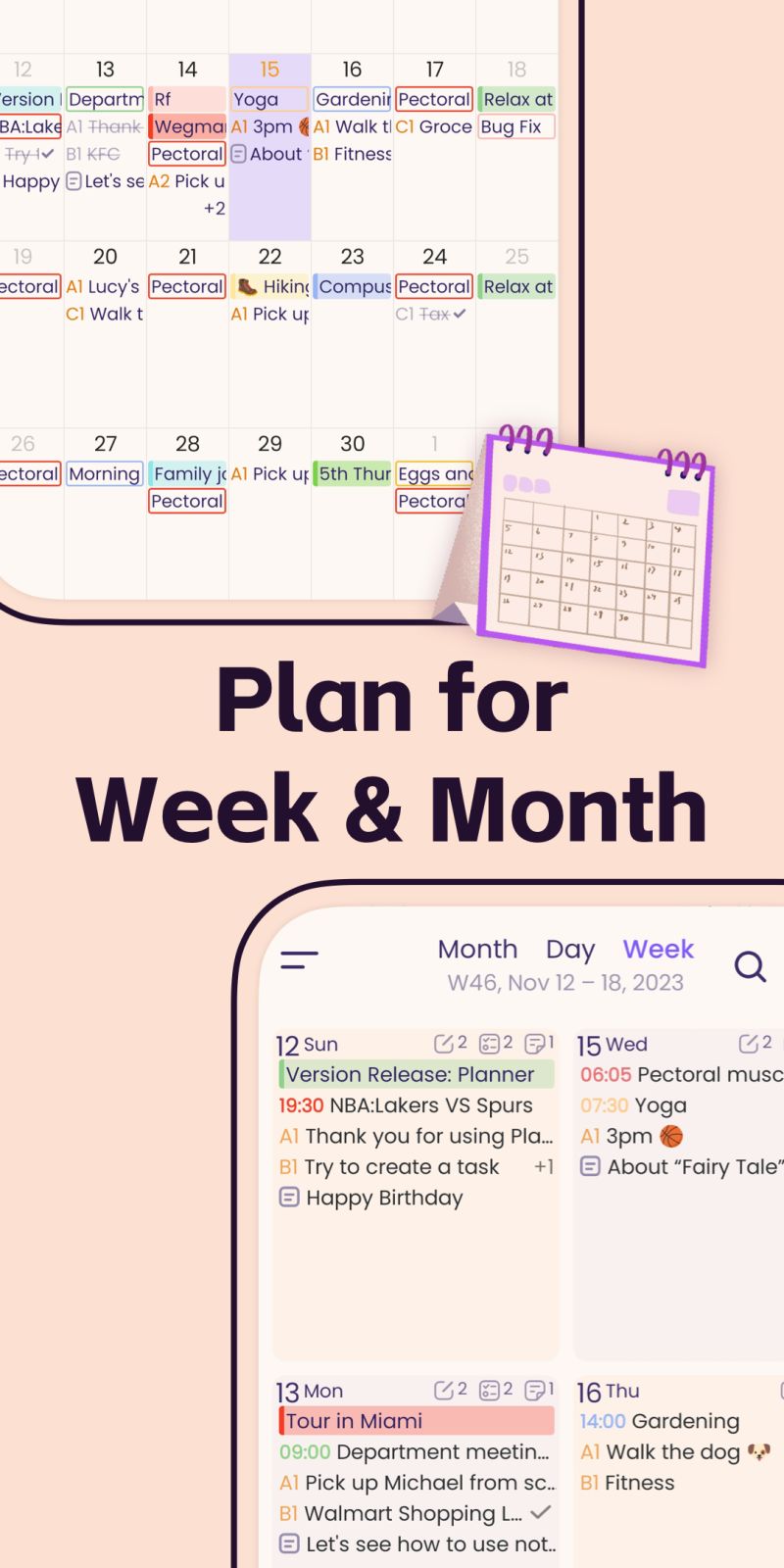 Planner Pro Beesoft Apps - Premium Space Picture Gallery - Desktop