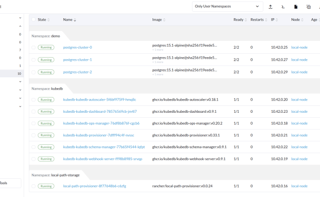 Deploy Production-Grade PostgreSQL Cluster In Rancher Using KubeDB