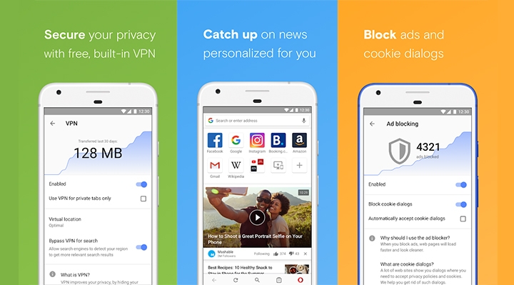 Use Opera Free VPN on Android [How To]