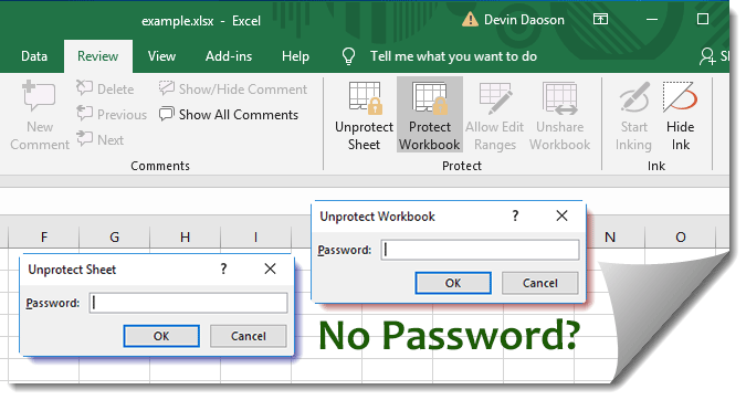 How to remove passwords from excel [2024]