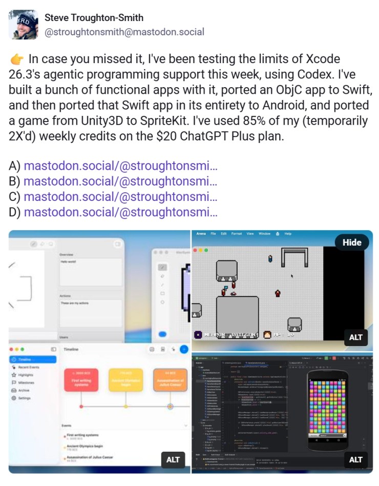 Вышел Xcode 26.3 с поддержкой ИИ-агентов