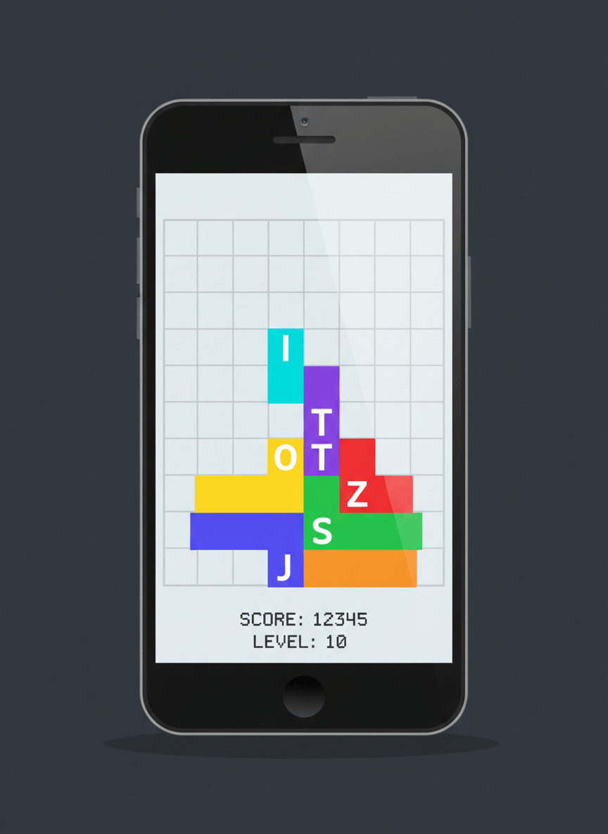 Tetris Android Java con OpenGL ES