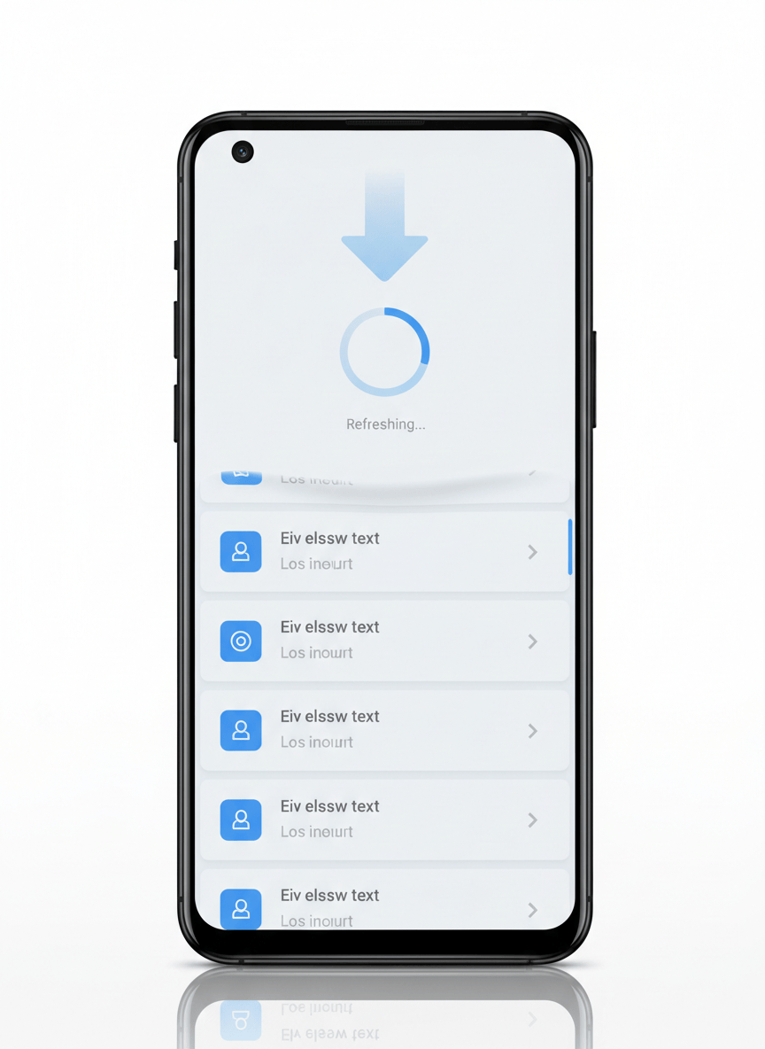 SwipeRefreshLayout Android pull to refresh