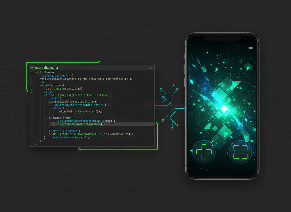 libGDX Android con OpenGL ES e layout XML