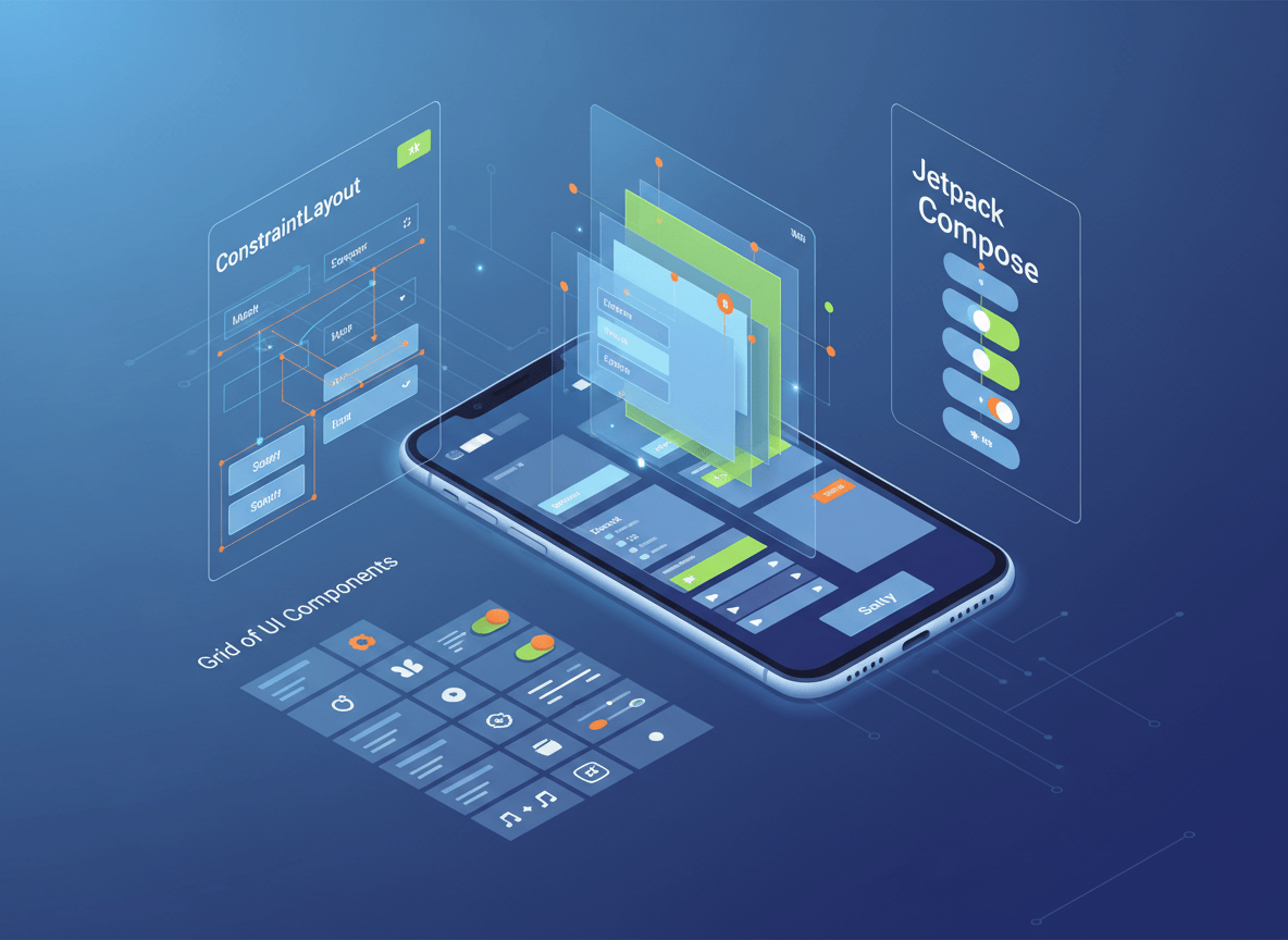 Layout Android moderni con interfacce responsive, ConstraintLayout e Jetpack Compose