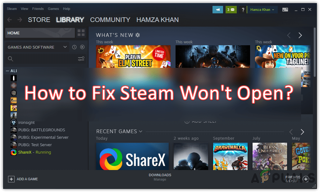 Why Does My Steam Game Not Open At Blake Sadlier Blog How To Fix Steam Wont Open 