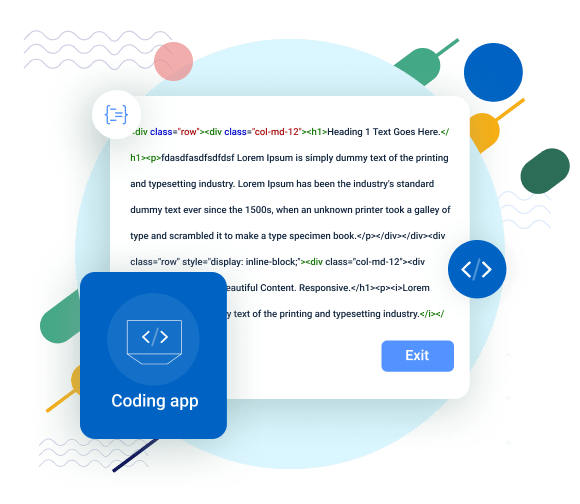 Low Code Application Platforms Appup By 500apps - Nature Design Collection - Full HD Quality