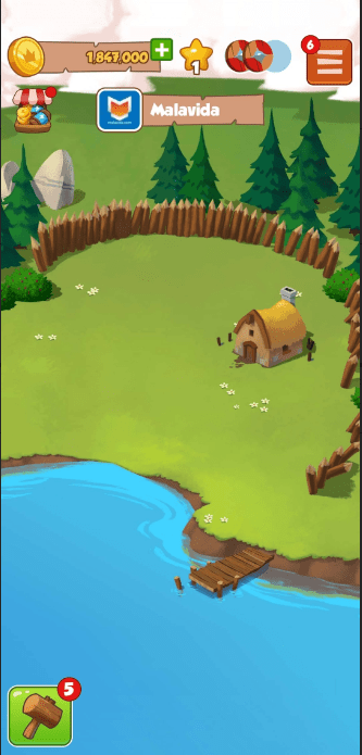 Building Village Hack in Coin Master game iPhone and iPad