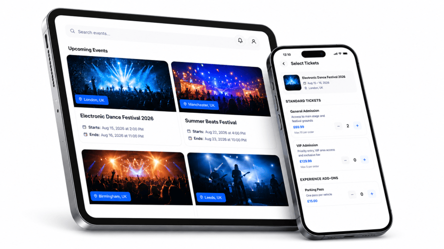 Ontick product interface