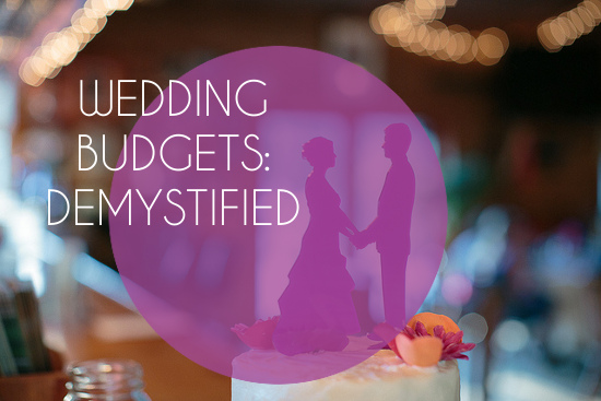 Stuff you need to know: details from four real wedding budgets