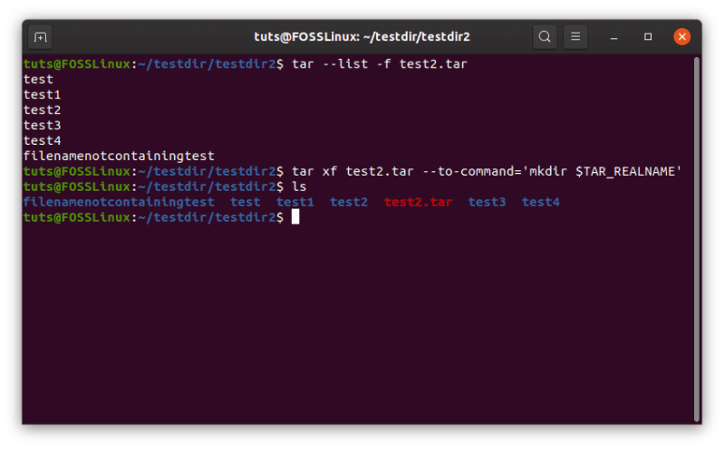 15 Uso Del Comando Tar En Linux Con Ejemplos Aprender Linux - Best Ocean Patterns in 8K
