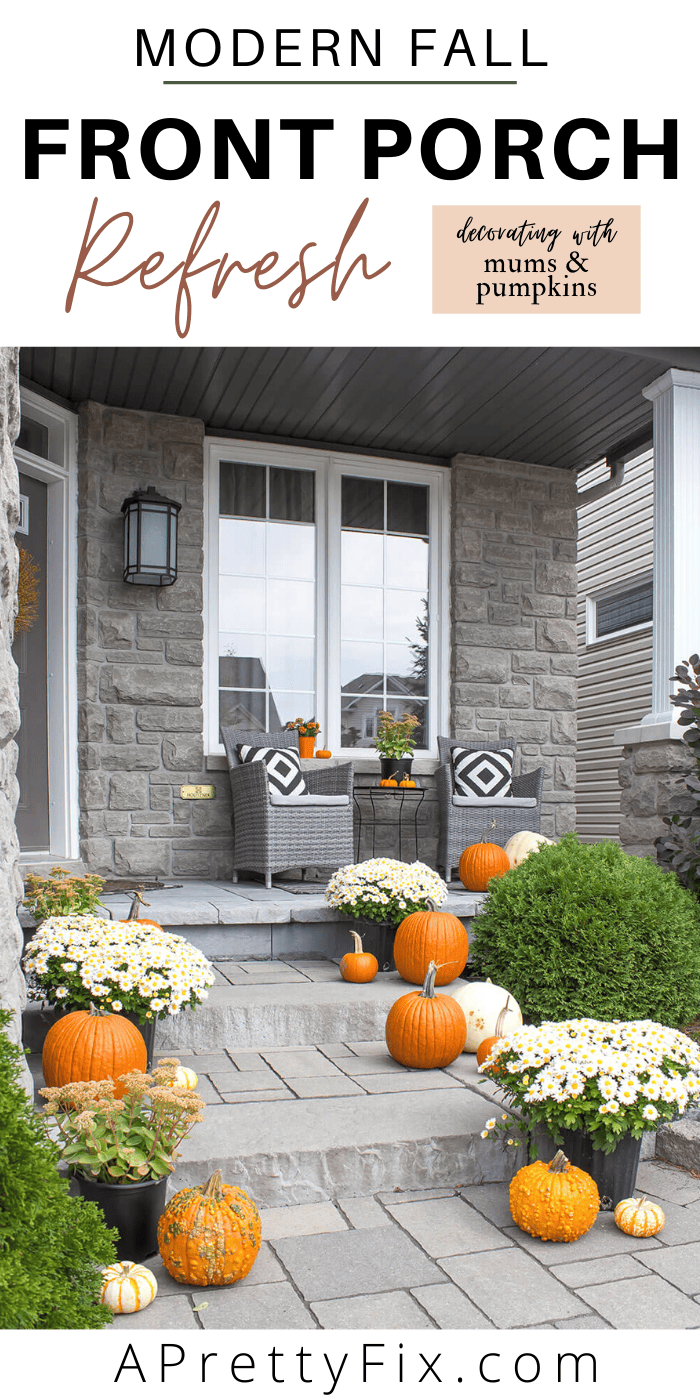 Our Fall Porch Refresh - A Pretty Fix