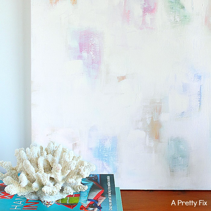 How To Create Whitewash Abstract Art