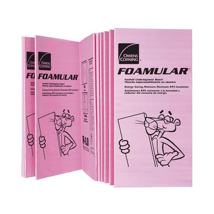 Owens Corning: pink insulation