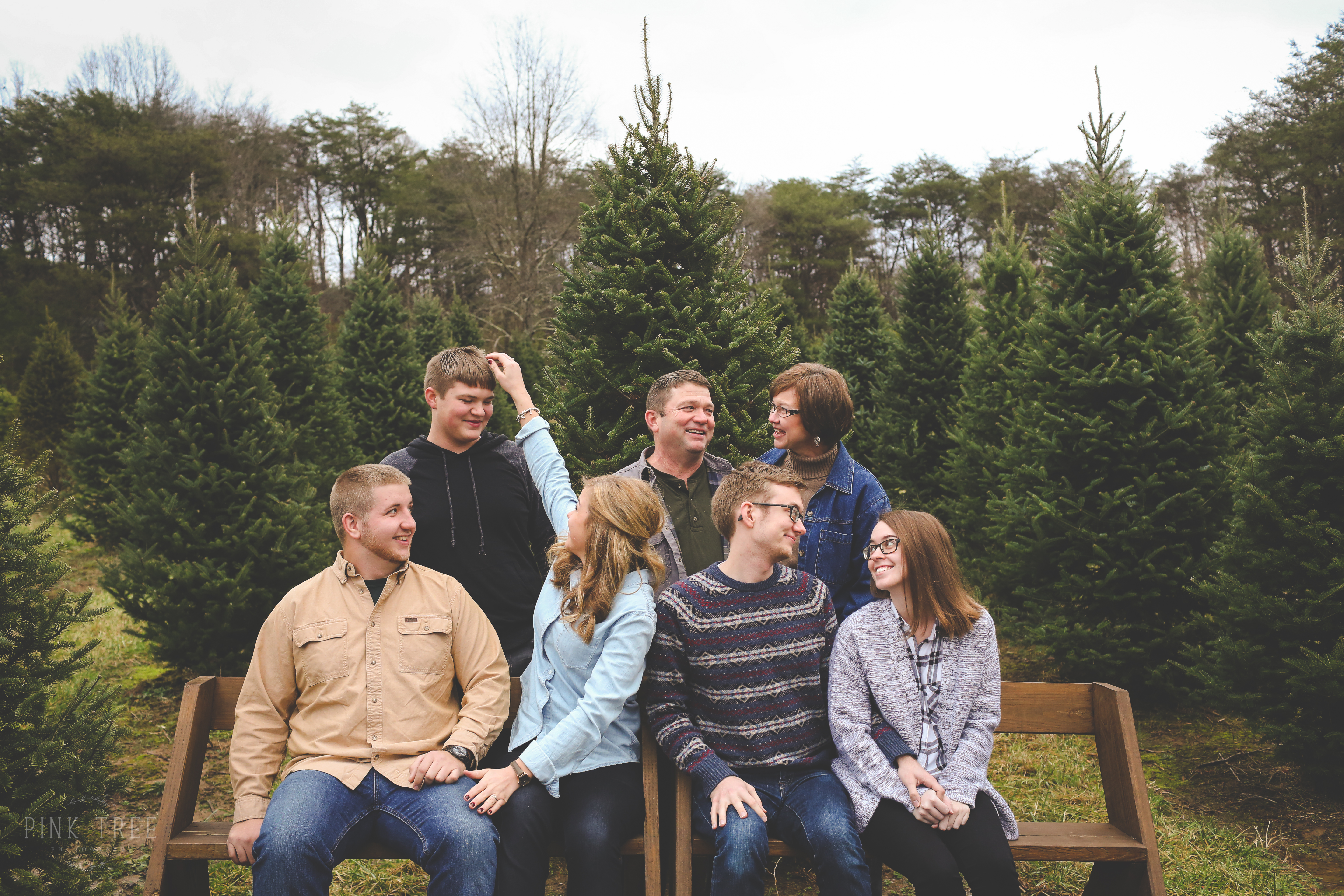 Winter 2015- Front Row: Brian and Jessica (married 9/2018); Aaron and Kat (married 5/2017); Back Row- William; Dave and Barb (married 6/1985).