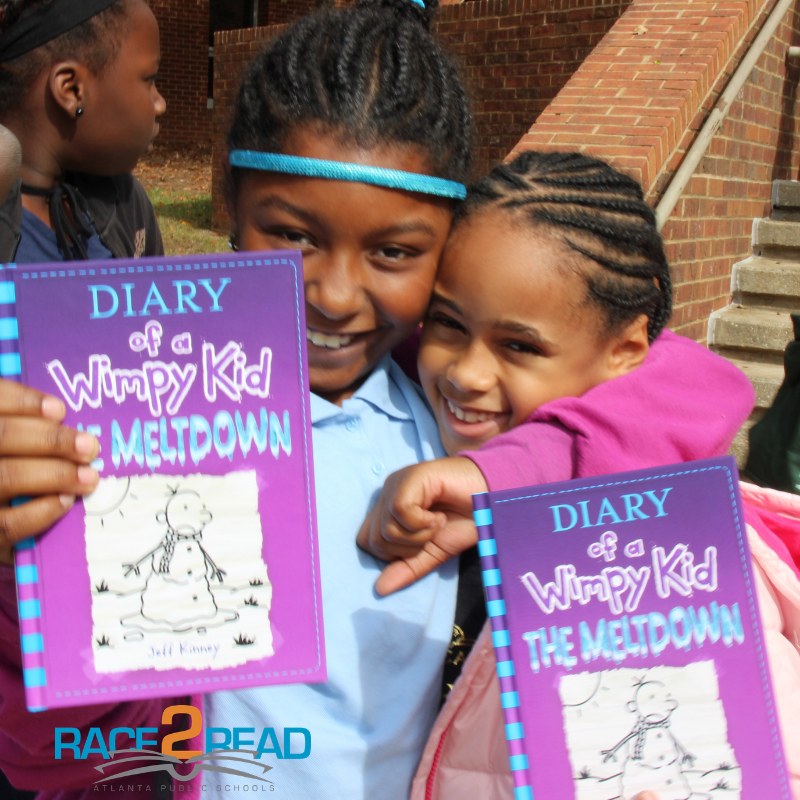 The "Wimpy Kid" Gets APS Race2Read Rolling