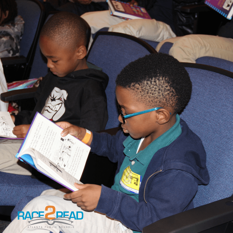 The "Wimpy Kid" Gets APS Race2Read Rolling
