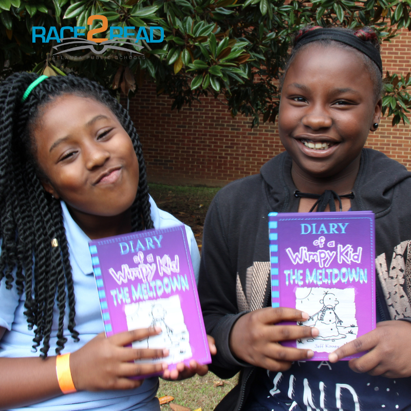 The "Wimpy Kid" Gets APS Race2Read Rolling