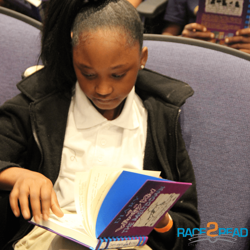 The "Wimpy Kid" Gets APS Race2Read Rolling
