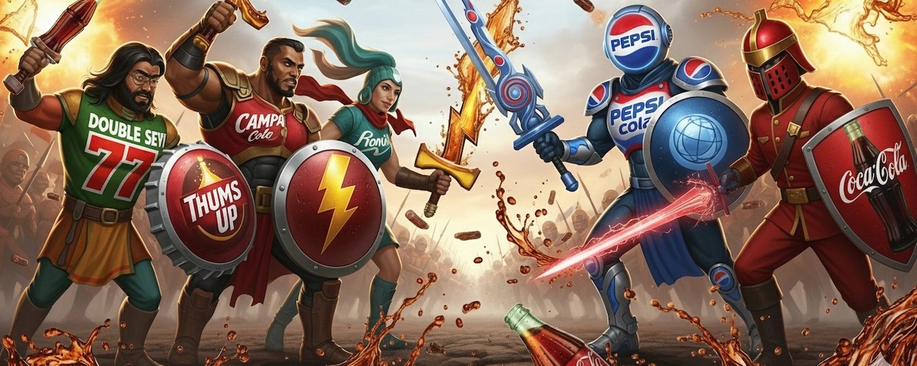 Indian vs Global Cola: Golden Days of Double Seven (77), Campa Cola and Thums Up!