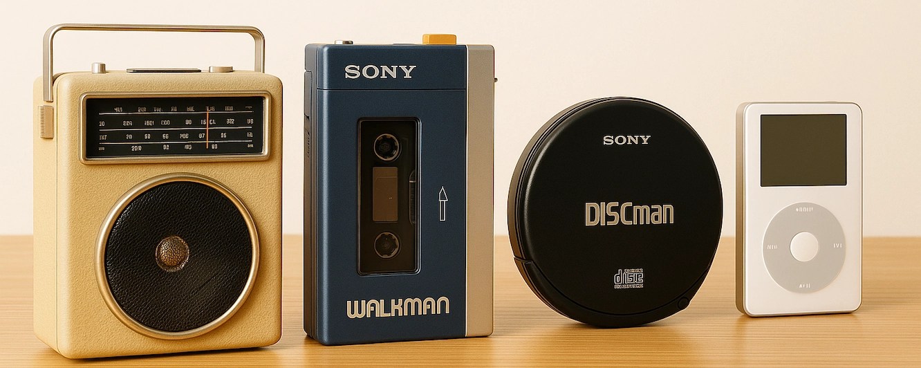 Portable Magic: The Groovy Evolution of Music Players