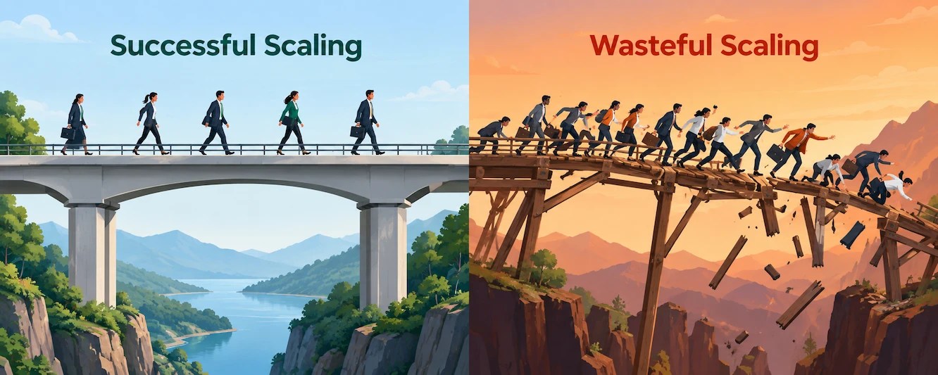 Wasteful Scaling: Why More Headcount Can’t Fix Broken Process