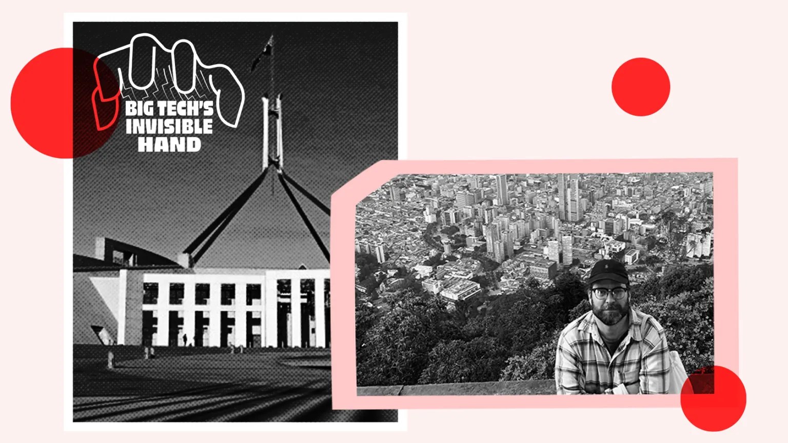 Australia's Parliament House; Crikey’s politics reporter Anton Nilsson in Bogotá, Colombia