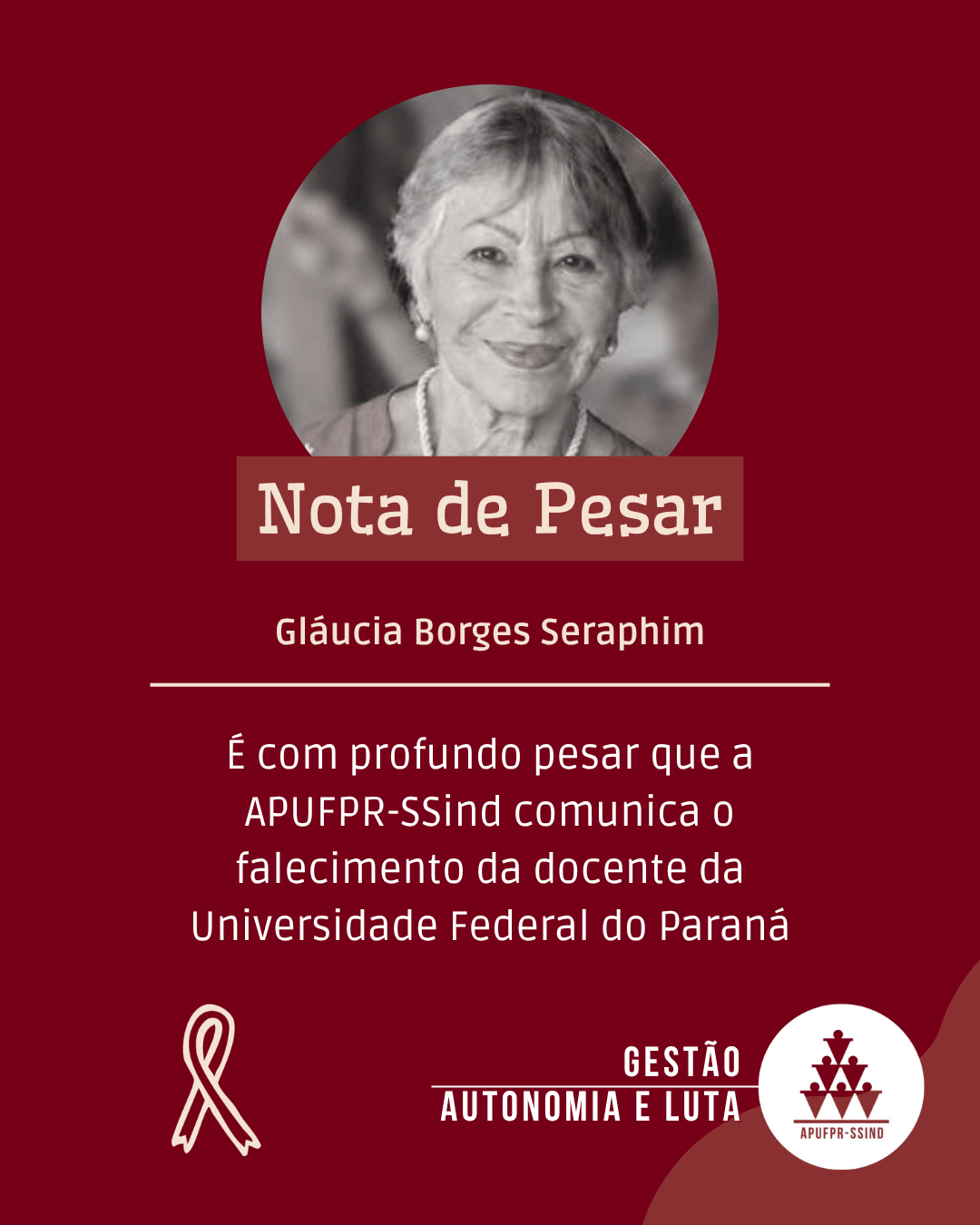 Nota de Pesar