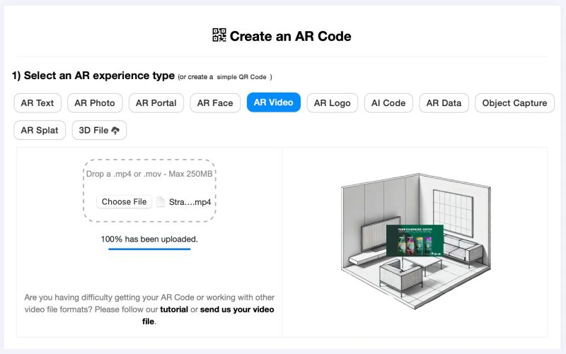 Video Tutorial Create An Ar Photo On Ar Code Ar Code Augmented - Sunset Pictures - Classic 8K Collection