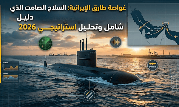 غواصة طارق الإيرانية: السلاح الصامت الذي يعزز الردع البحري في الخليج – دليل شامل وتحليل استراتيجي 2026