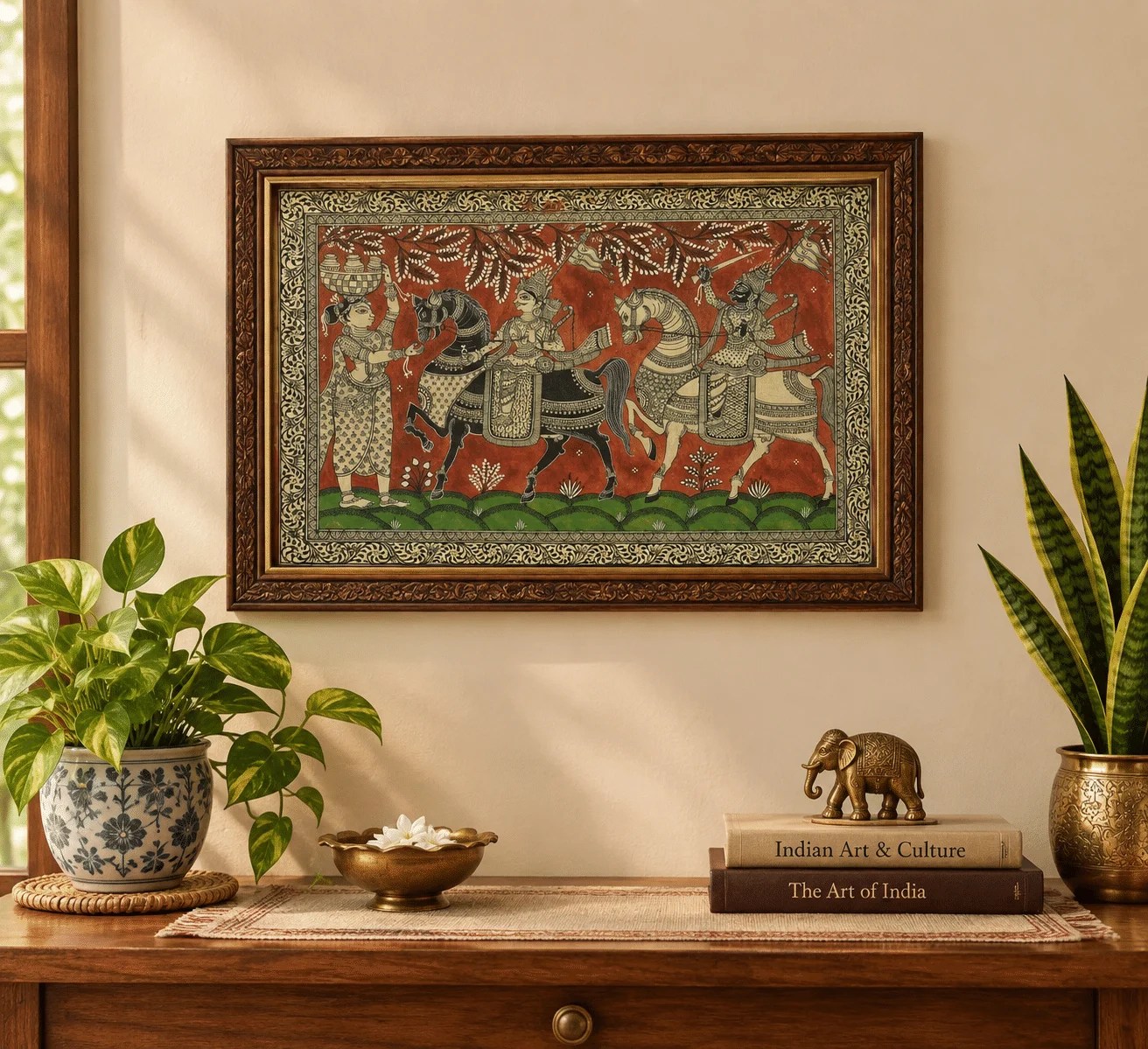 Traditional Odisha Tussar Patachitra Painting – Kanchi Abhiyan