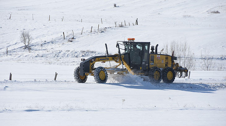 KÖY YOLLARI AÇILDI