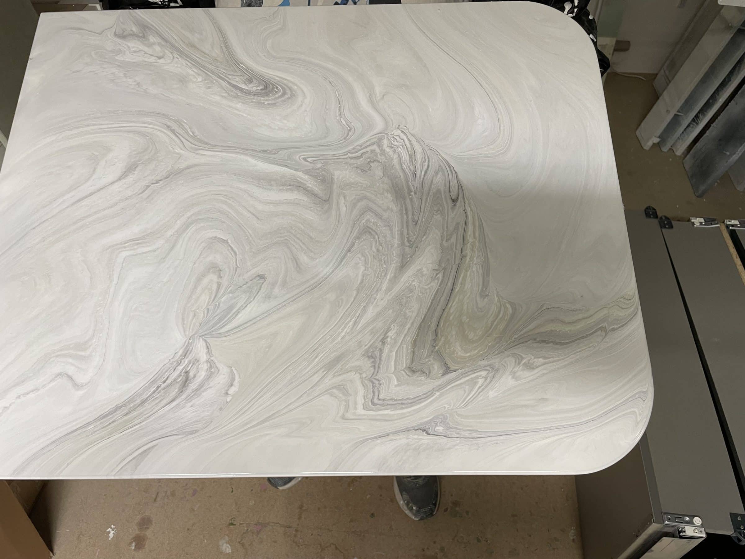 Hand-finished fitted detail inside an Araror